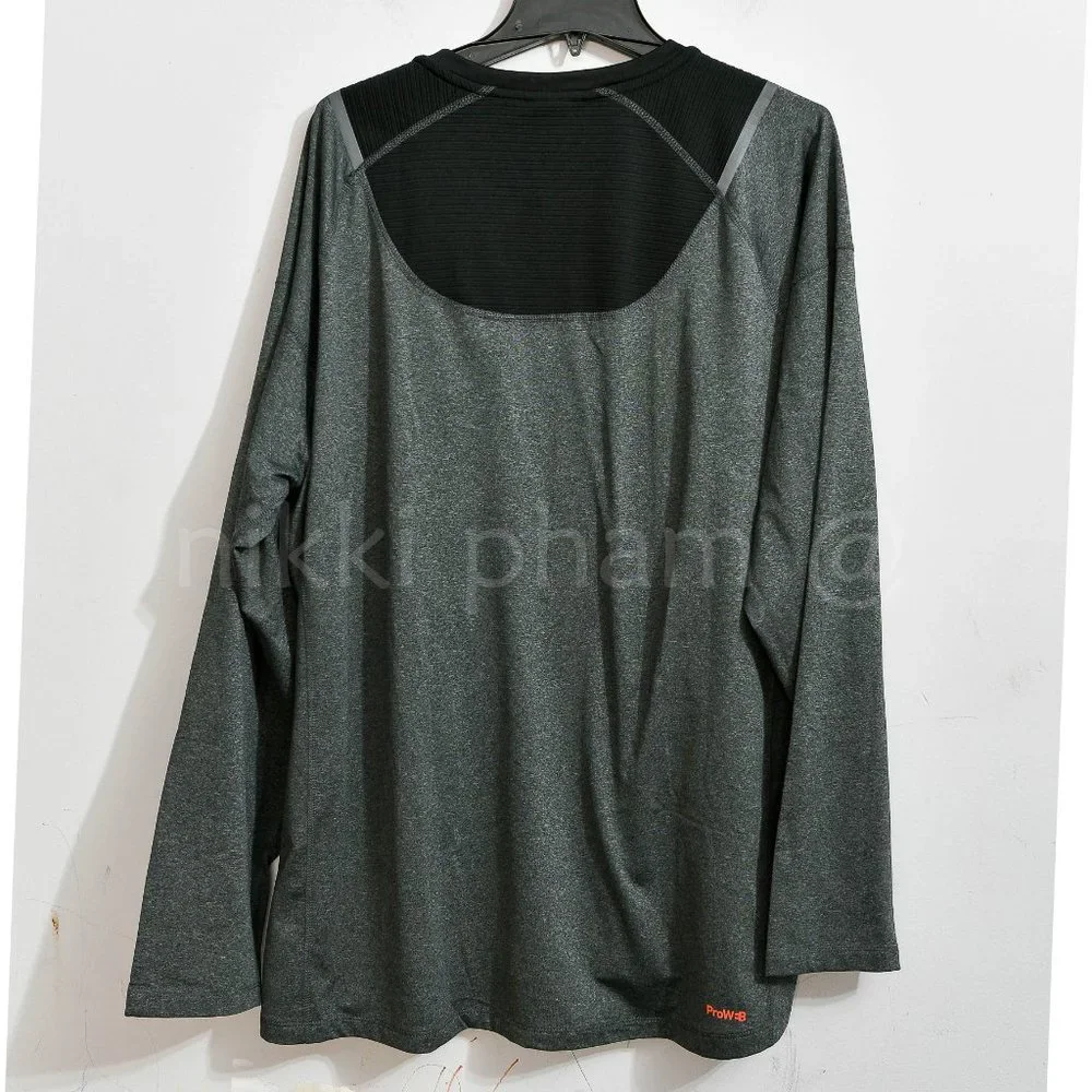 Spyder Active Men’s Long Sleeve T-Shirt in gray - Picture 3 of 4